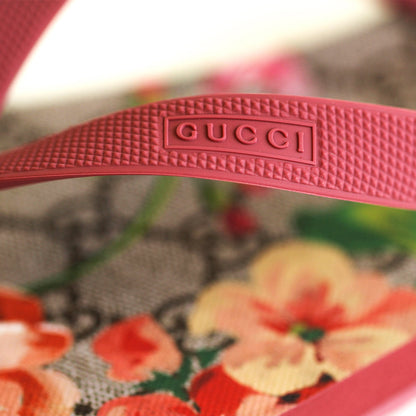 Gucci GG Blooms Flip Flops