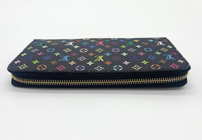 LOUIS VUITTON TAKASHI MURAKAMI MONOGRAM MULTICOLOR ZIPPY WALLET
