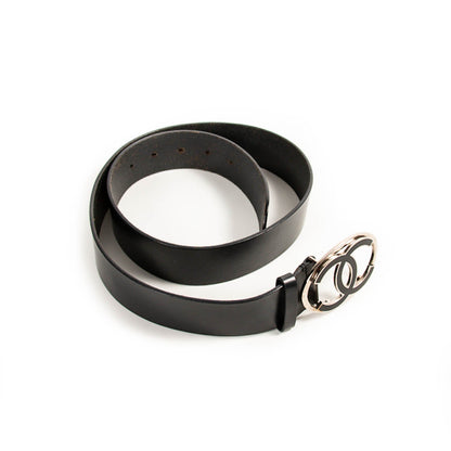 Chanel CC Leather Belt