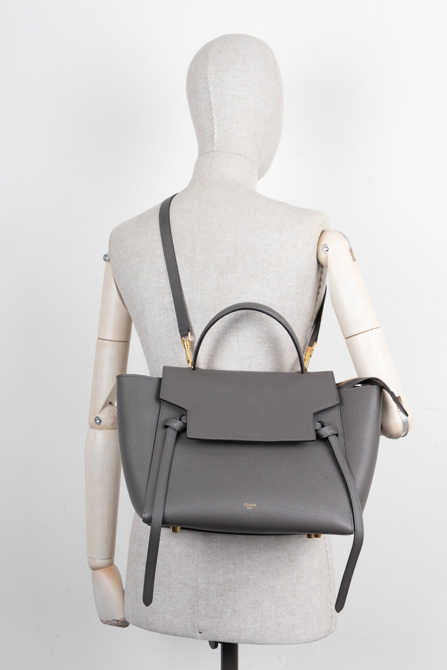CELINE Mini Belt Bag Grey