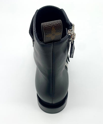 LOUIS VUITTON JUMBLE FLAT ANKLE BOOTS