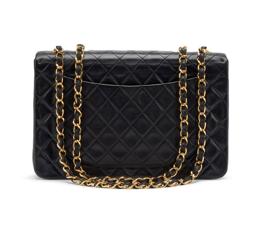 CHANEL VINTAGE JUMBO CLASSIC FLAP BAG