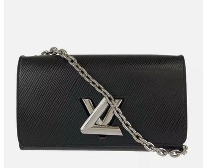 Louis Vuitton EPI Portefeiulle Twist Chain Wallet-Bag