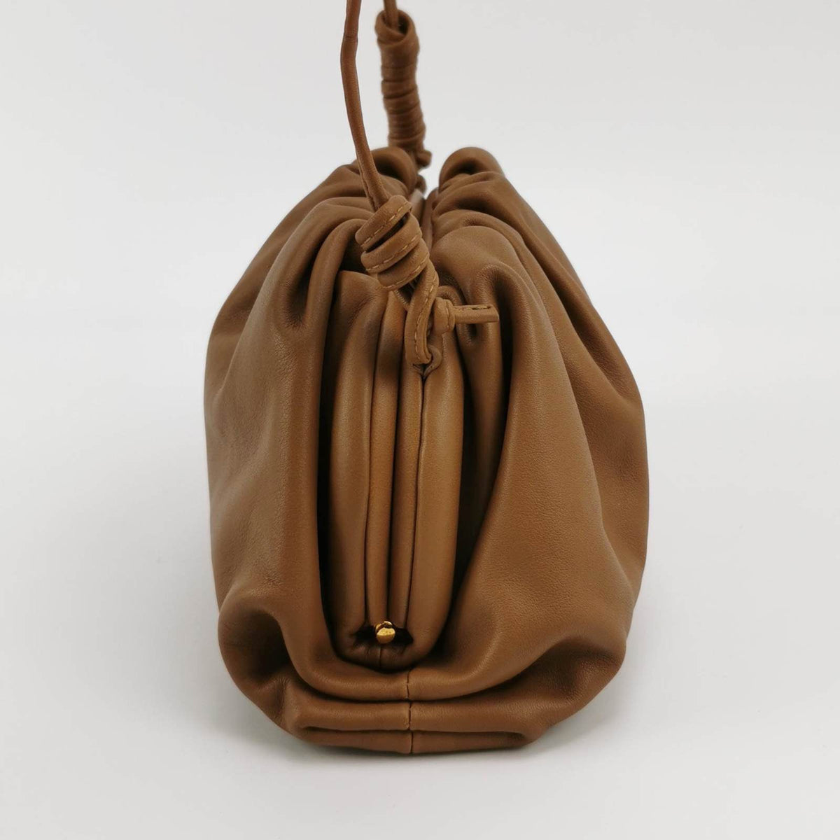 Bottega Veneta Pouch Mini Brown Leather