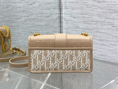 DR547 30 Montaigne East-West Bag with Chain /  8.5x4.5x2.5inches / HIGHEST QUALITY VERSION