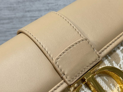 DR547 30 Montaigne East-West Bag with Chain /  8.5x4.5x2.5inches / HIGHEST QUALITY VERSION