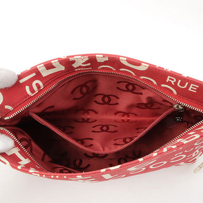 Chanel Around 2002 Made By Sea Line Multi Pouch Red