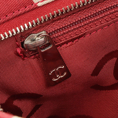 Chanel Around 2002 Made By Sea Line Multi Pouch Red