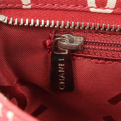Chanel Around 2002 Made By Sea Line Multi Pouch Red