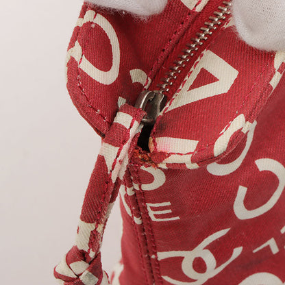 Chanel Around 2002 Made By Sea Line Multi Pouch Red