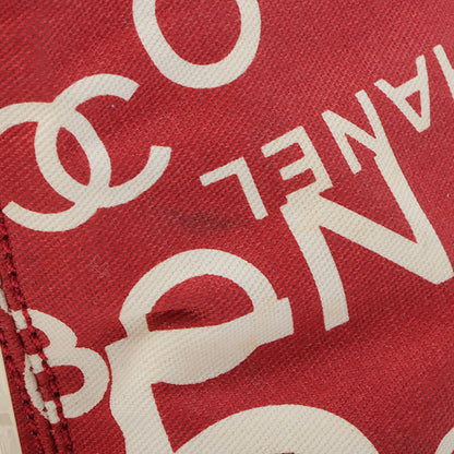 Chanel Around 2002 Made By Sea Line Multi Pouch Red