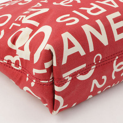 Chanel Around 2002 Made By Sea Line Multi Pouch Red