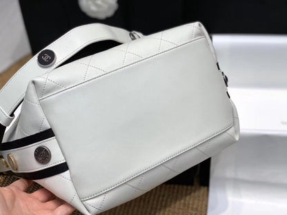 Chanel Hobo HandBag White