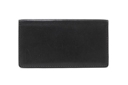 Louis Vuitton Black Leather Chicago Long Wallet