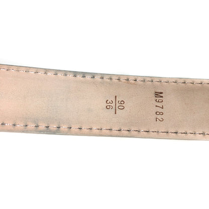 Louis-Vuitton Mini 25mm Belt in Damier Azur