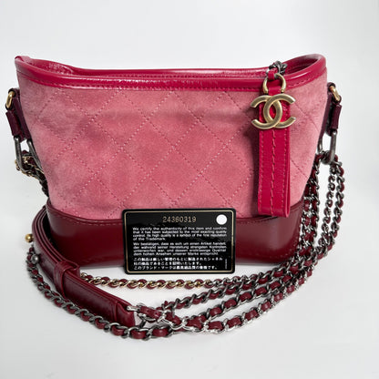 Suede Gabrielle Handbag
