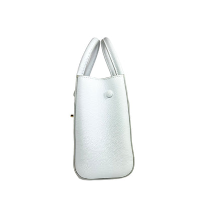 Chanel Mini Calfskin White Neo Executive Shopper Tote