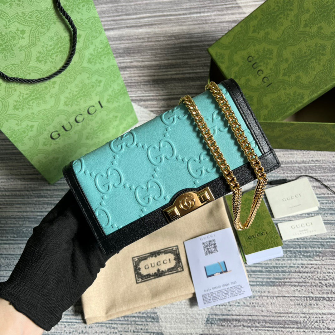 GC406 Wallet on The Chain/HIGHEST QUALITY VERSION/7.5x3.9x1.6inch