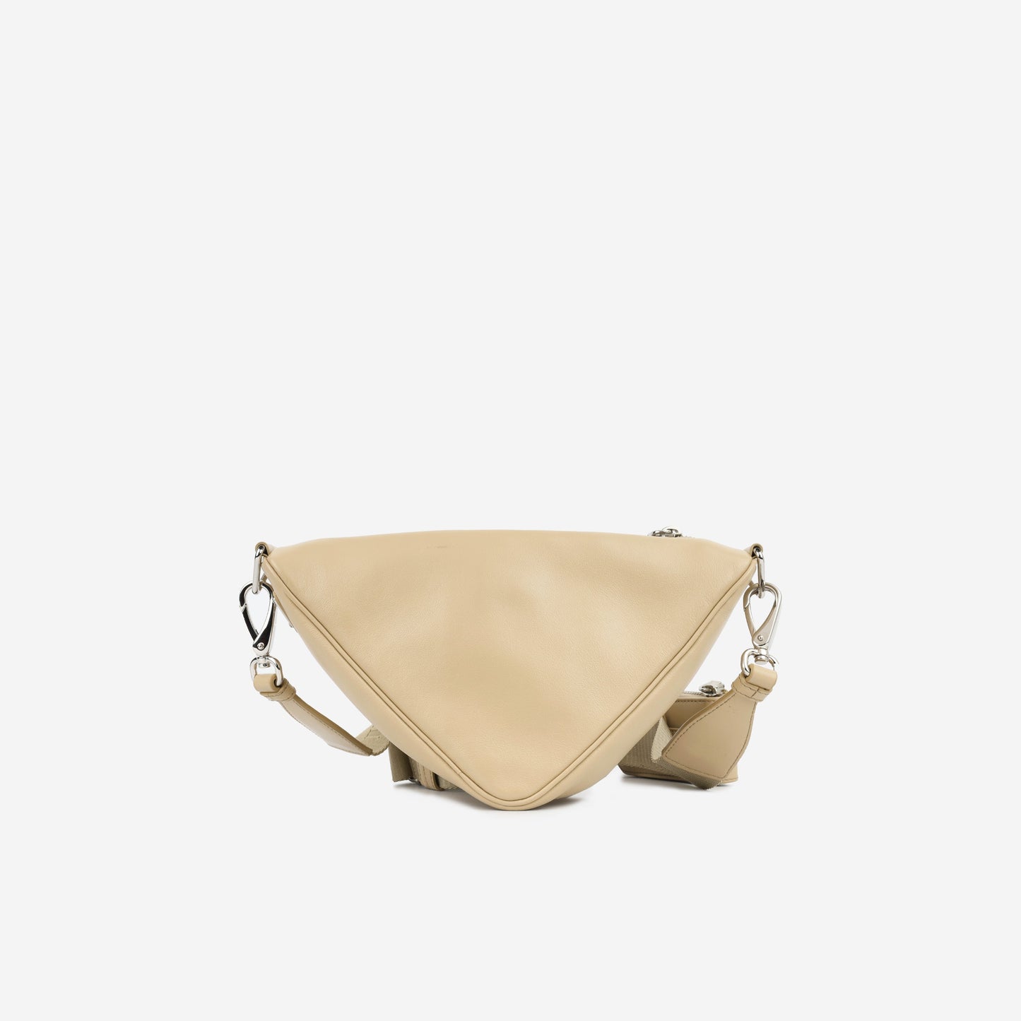 Triangle Crossbody - Beige