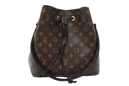 Louis Vuitton Classic Monogram Black NeoNoe Shoulder Bag