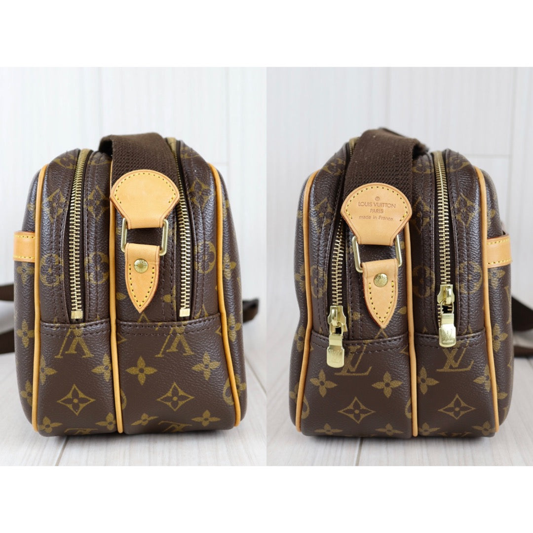 Rank A ｜ LV Monogram Reporter PM Shoulder Bag ｜22100606