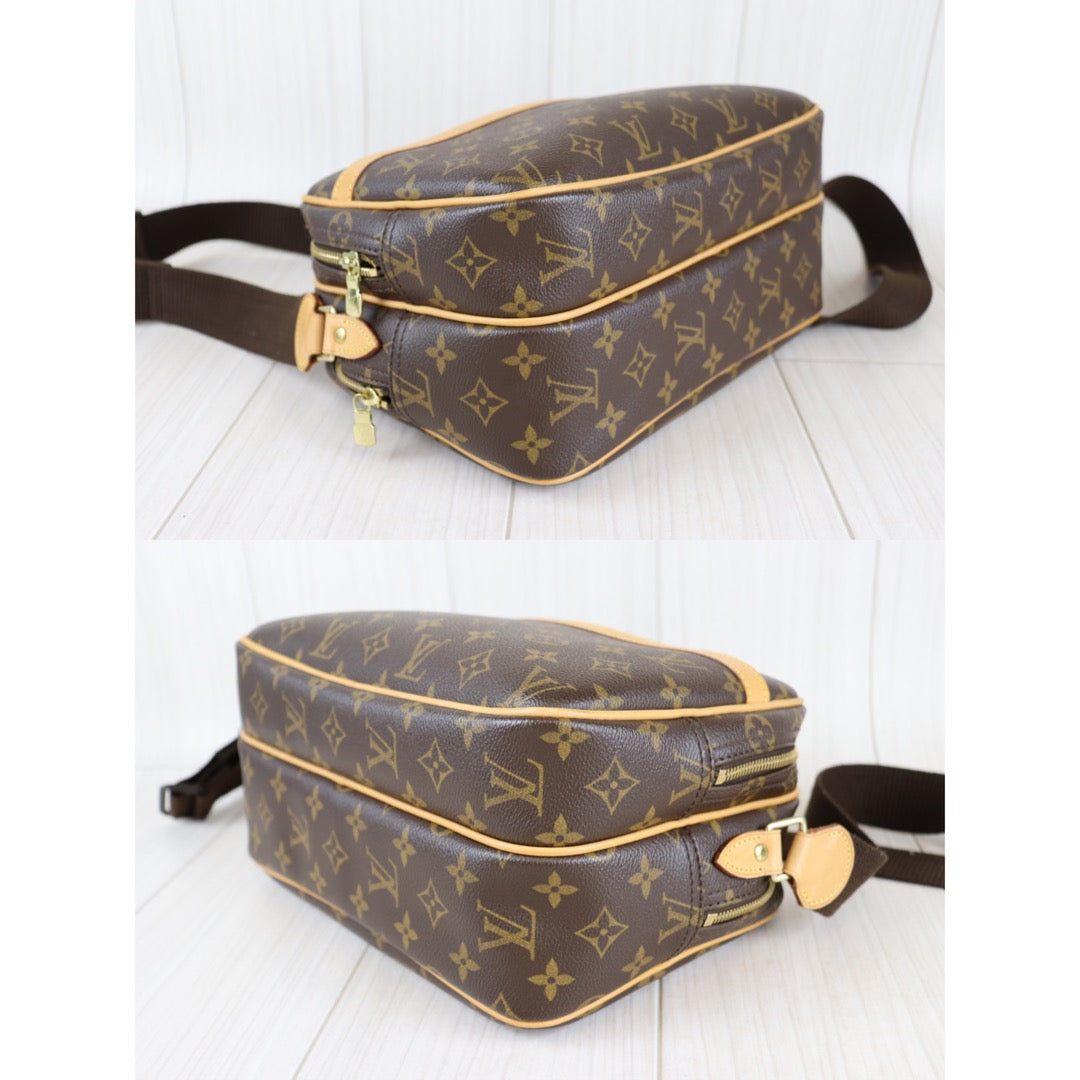 Rank A ｜ LV Monogram Reporter PM Shoulder Bag ｜22100606