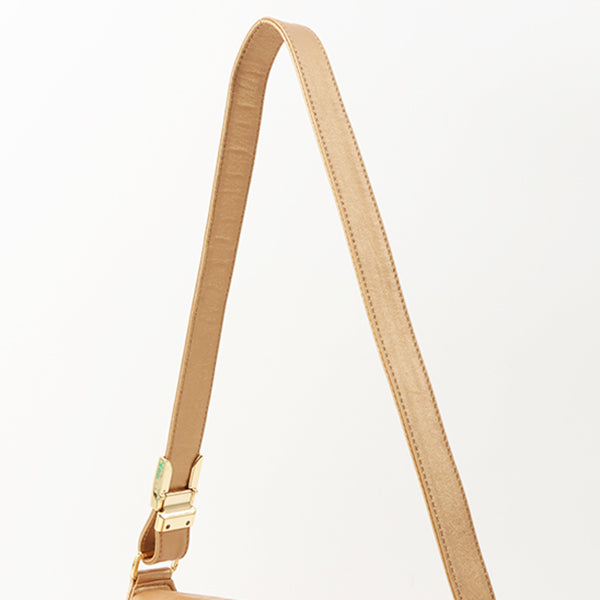 Chanel 2002 Made Big Coco Mark Stitch 2 Way Bag Bronze