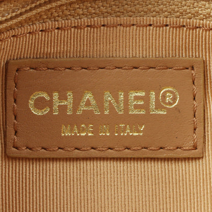 Chanel 2002 Made Big Coco Mark Stitch 2 Way Bag Bronze