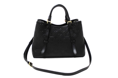 Louis Vuitton Black Monogram Empreinte Babylone Tote PM Bag