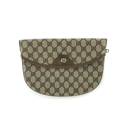 Gucci Vintage GG Monogram Foldover Clutch