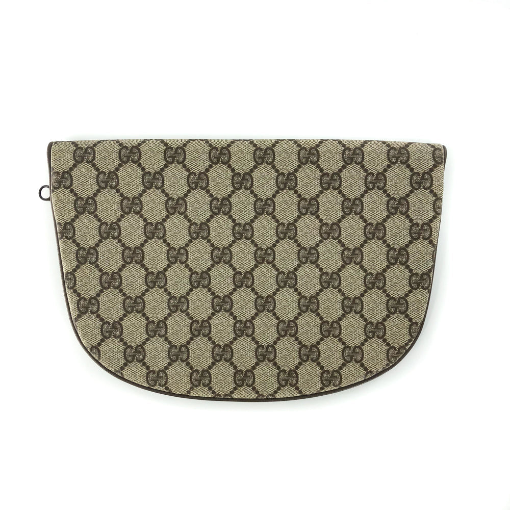 Gucci Vintage GG Monogram Foldover Clutch