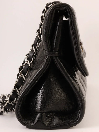 Chanel Around  Made . Chain Shoulder Bag Black