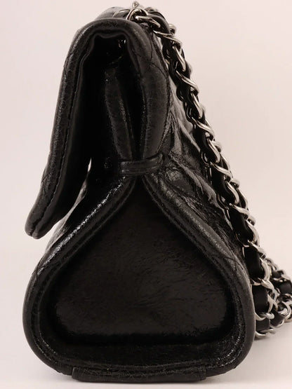Chanel Around  Made . Chain Shoulder Bag Black