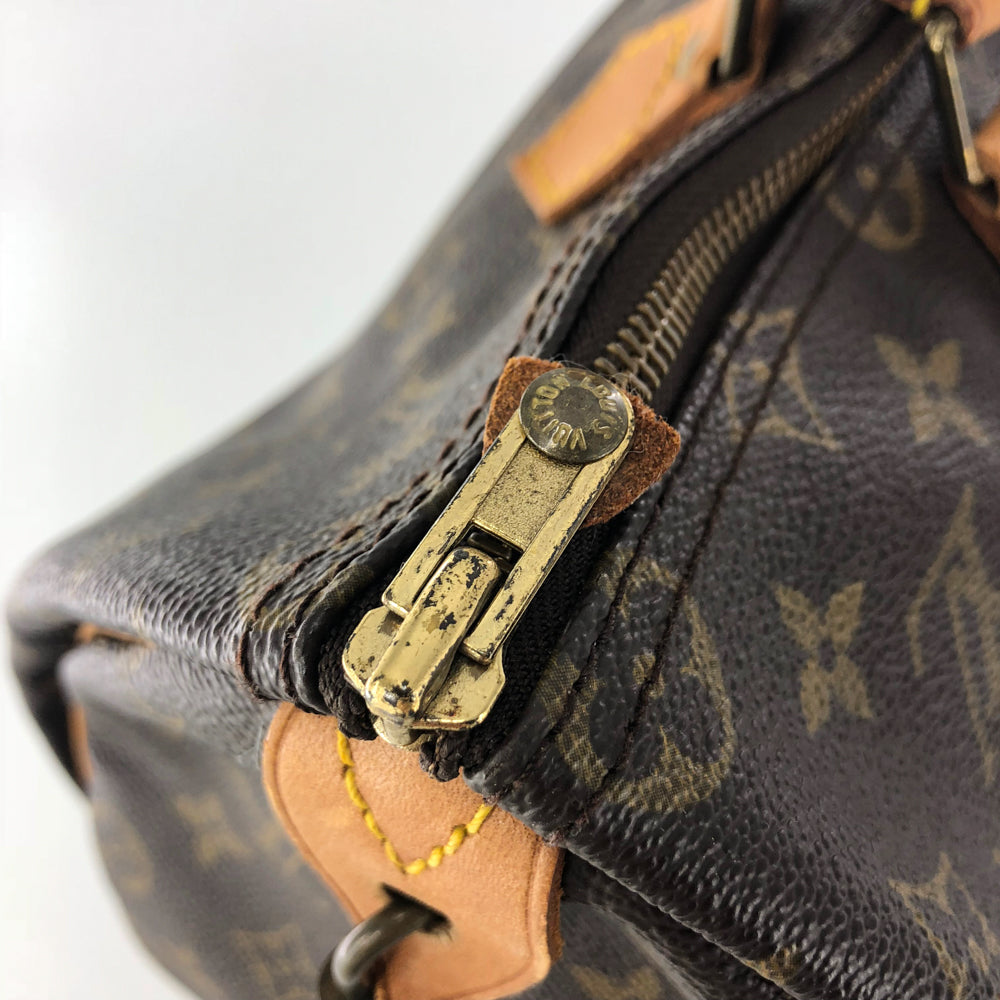 Louis-Vuitton Vintage Monogram Speedy 35