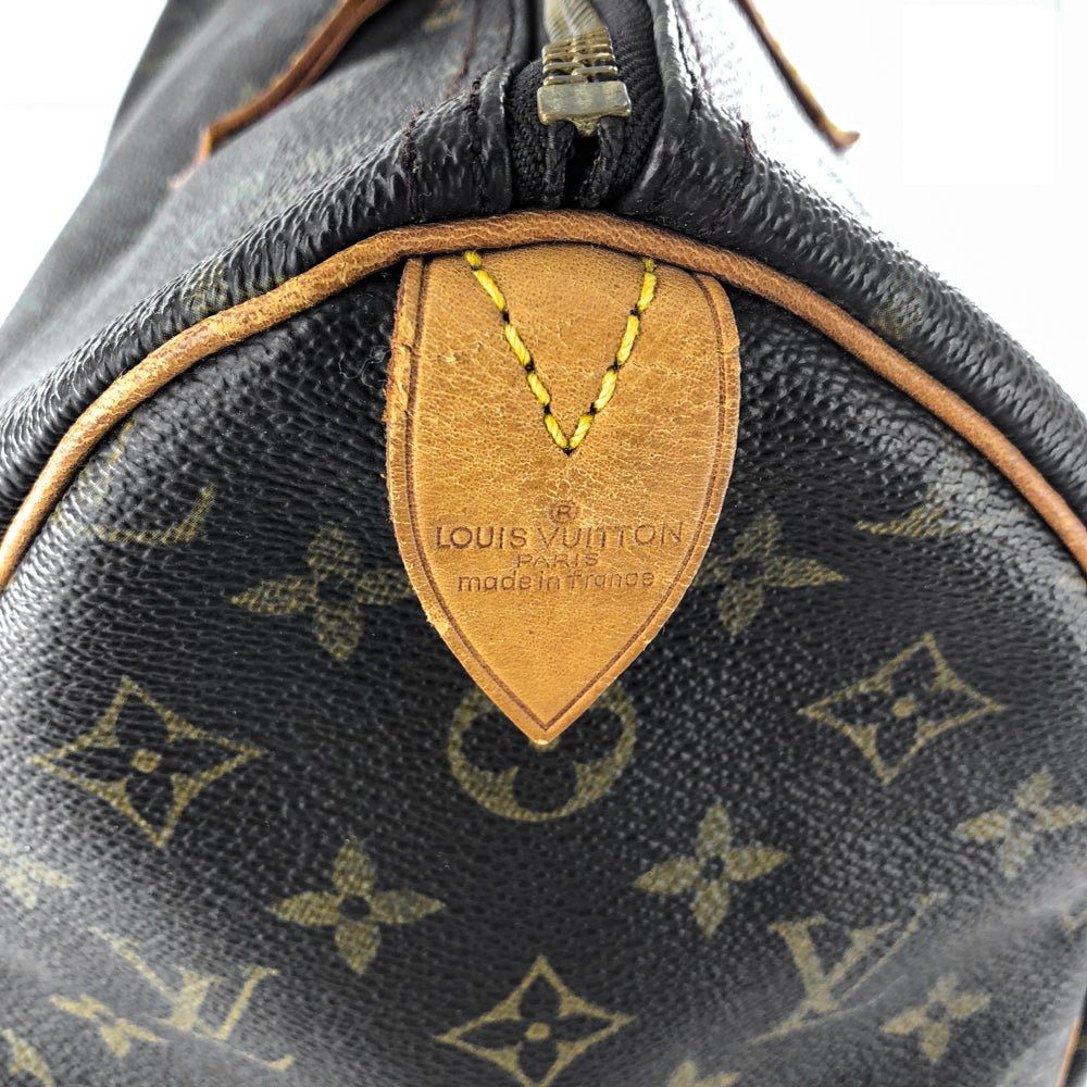 Louis-Vuitton Vintage Monogram Speedy 35