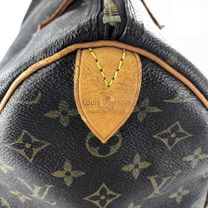 Louis-Vuitton Vintage Monogram Speedy 35