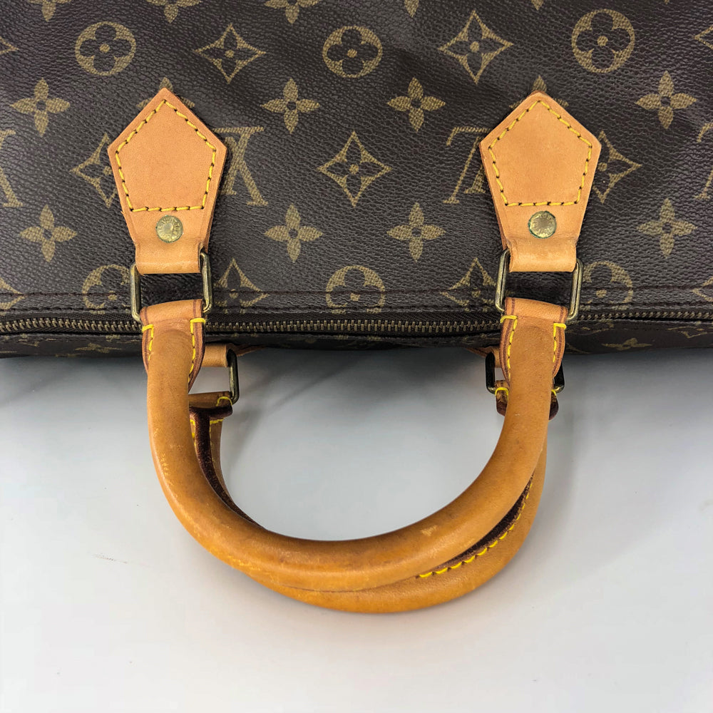 Louis-Vuitton Vintage Monogram Speedy 35