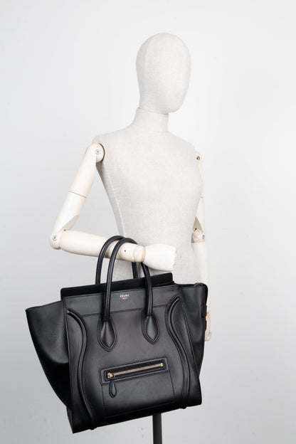 CÉLINE Mini Luggage Black