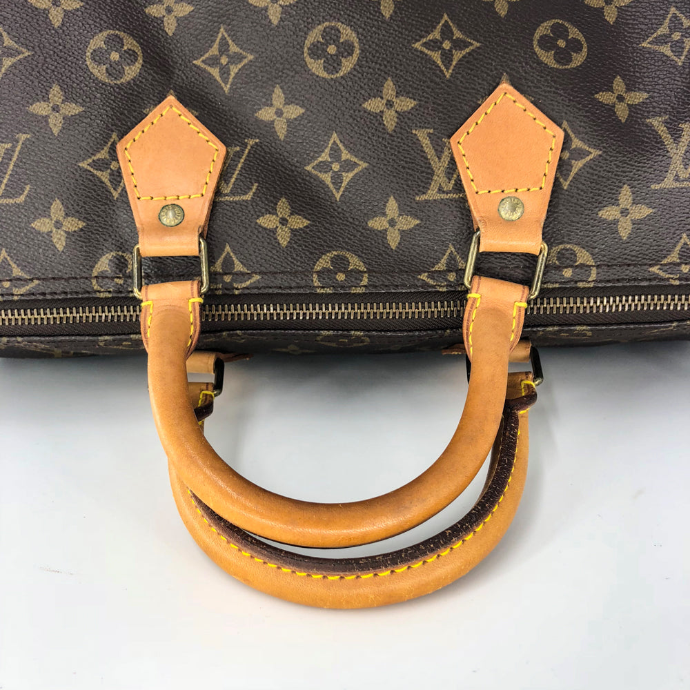 Louis-Vuitton Vintage Monogram Speedy 35