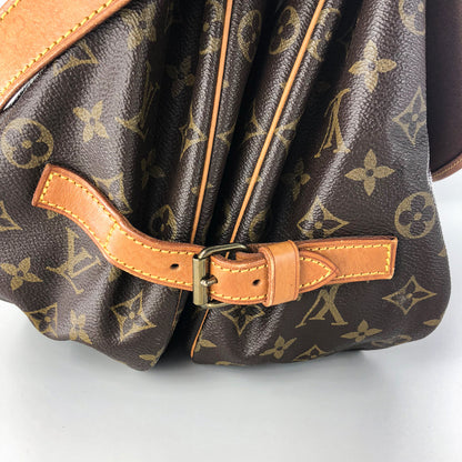 Louis-Vuitton Vintage Monogram Saumur 35 Shoulder Bag