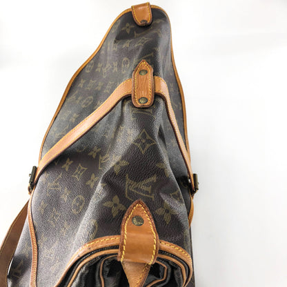 Louis-Vuitton Vintage Monogram Saumur 35 Shoulder Bag