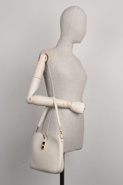 CELINE Small Camille 16 Shoulder Bag Ivory