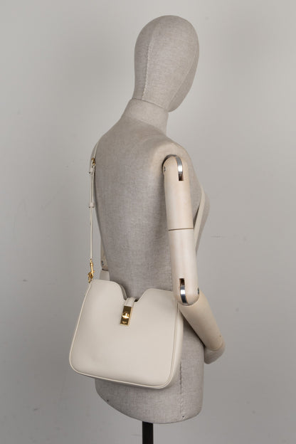 CELINE Small Camille 16 Shoulder Bag Ivory
