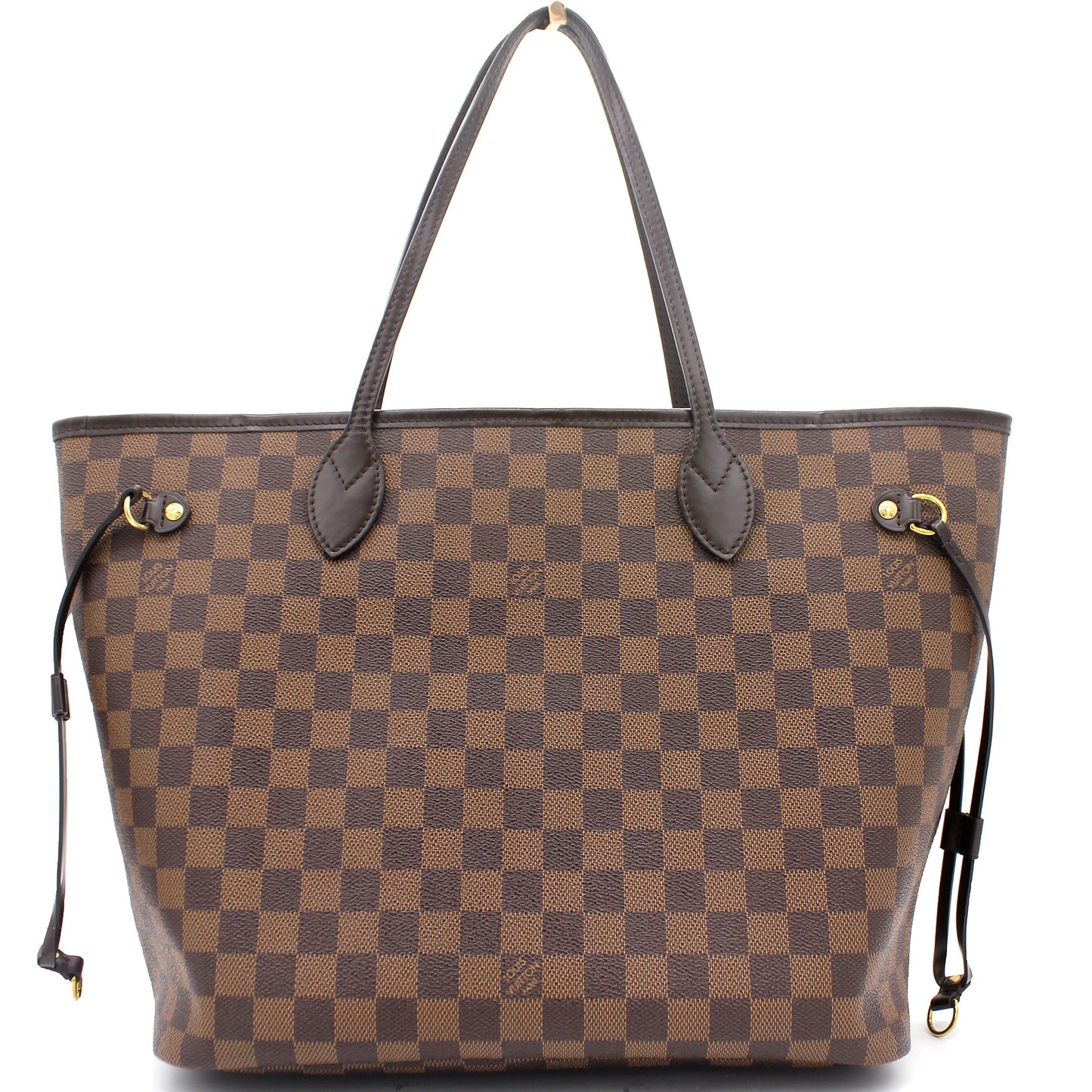 Louis-vuitton Neverfull MM Damier Ebene Canvas