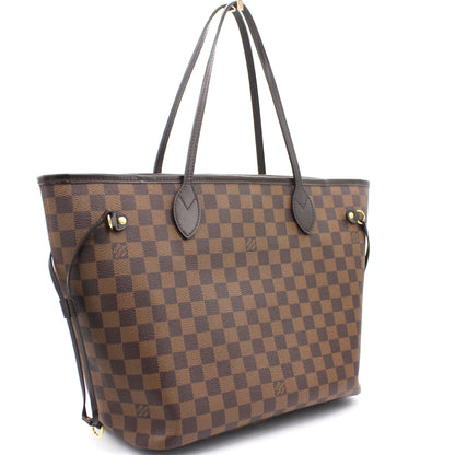 Louis-vuitton Neverfull MM Damier Ebene Canvas