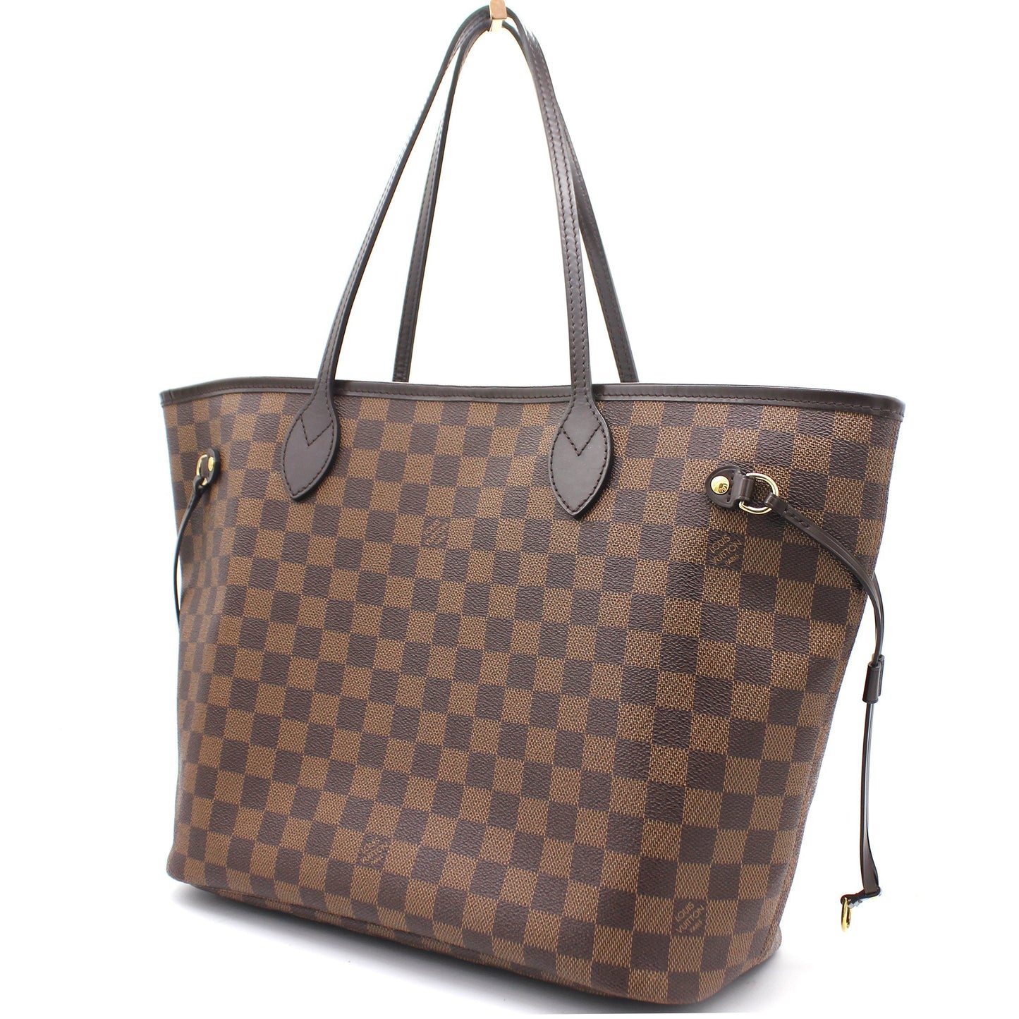 Louis-vuitton Neverfull MM Damier Ebene Canvas