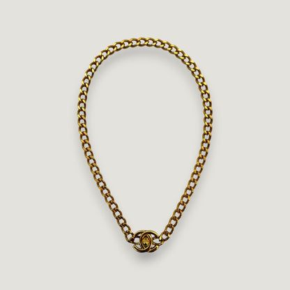 CHANEL NECKLACE CC TURNLOCK