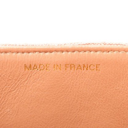 Chanel 1992 Cotton Diana Flap Chain Bag Light Coral