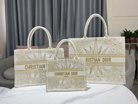 DR290 Small/Medium/Large Dior Book Tote / HIGHEST QUALITY VERSION