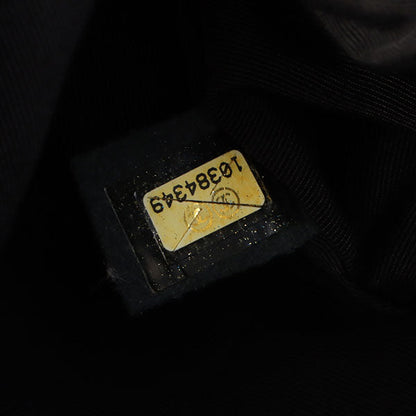 Chanel Around 2006 Made Tweed Cc Mark Plate Chain Shoulder Bag Black/Multi